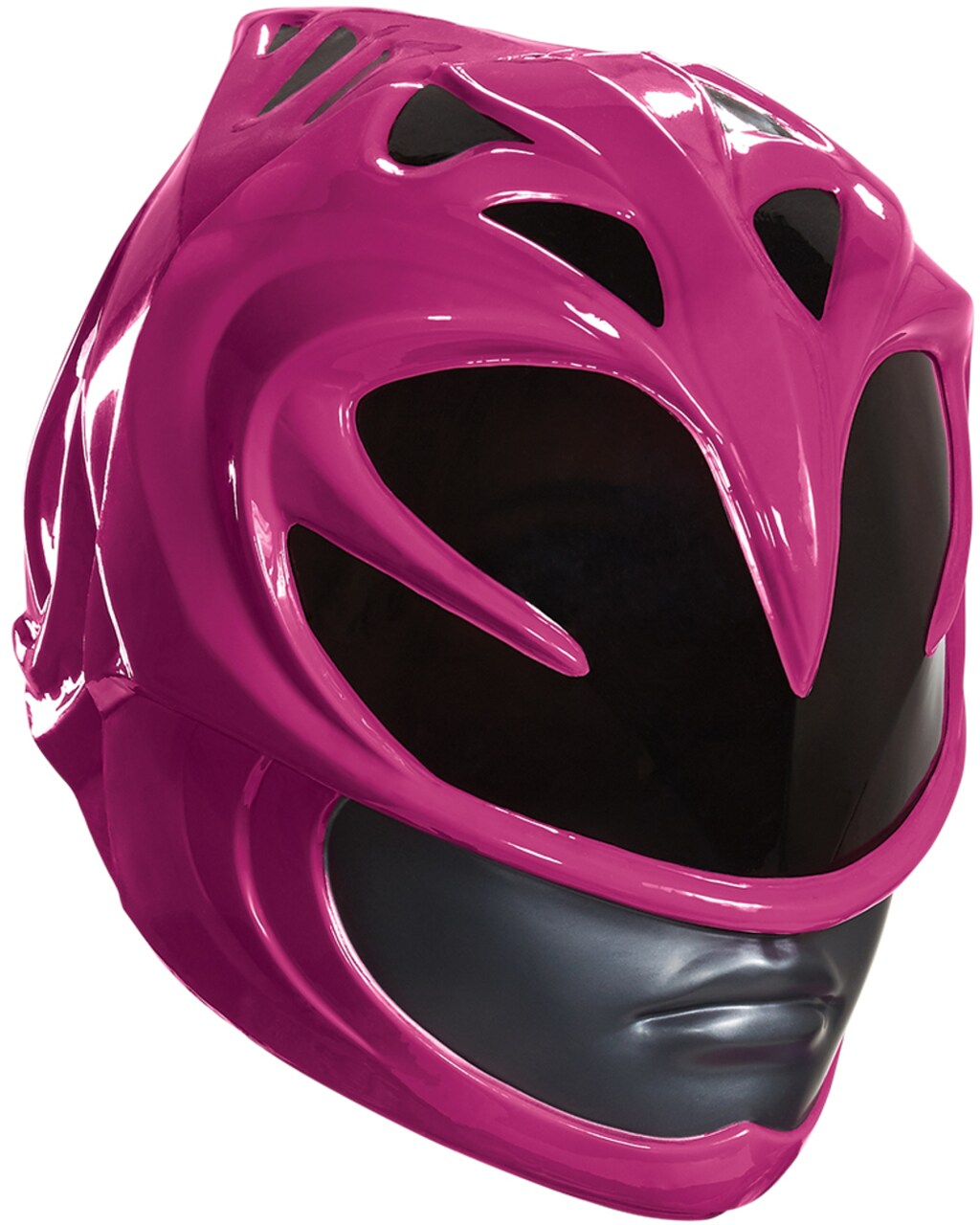 Adult's Womens Power Rangers Movie Pink Ranger Helmet Costume Accessory